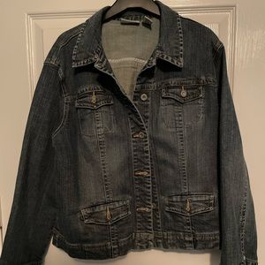 Denim jacket, Chico’s Platinum